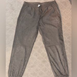 Zara velvet joggers
